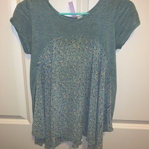 Francesca’s Chiffon T-Shirt